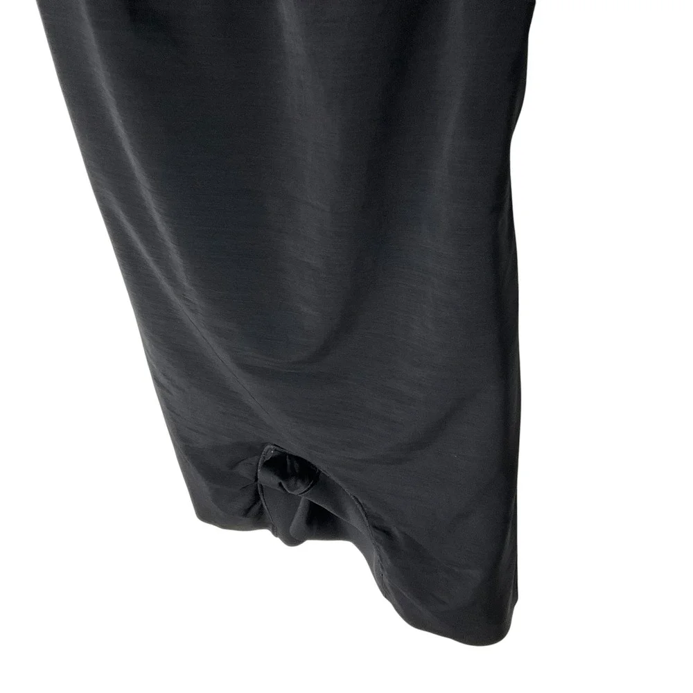 Honeylove Sleeveless Mid-Thigh Bodysuit Compression TPBS00010 Black Plus Size 3X